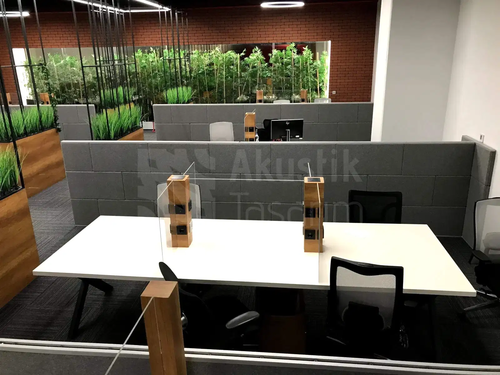 Akustik Paravan uygulaması