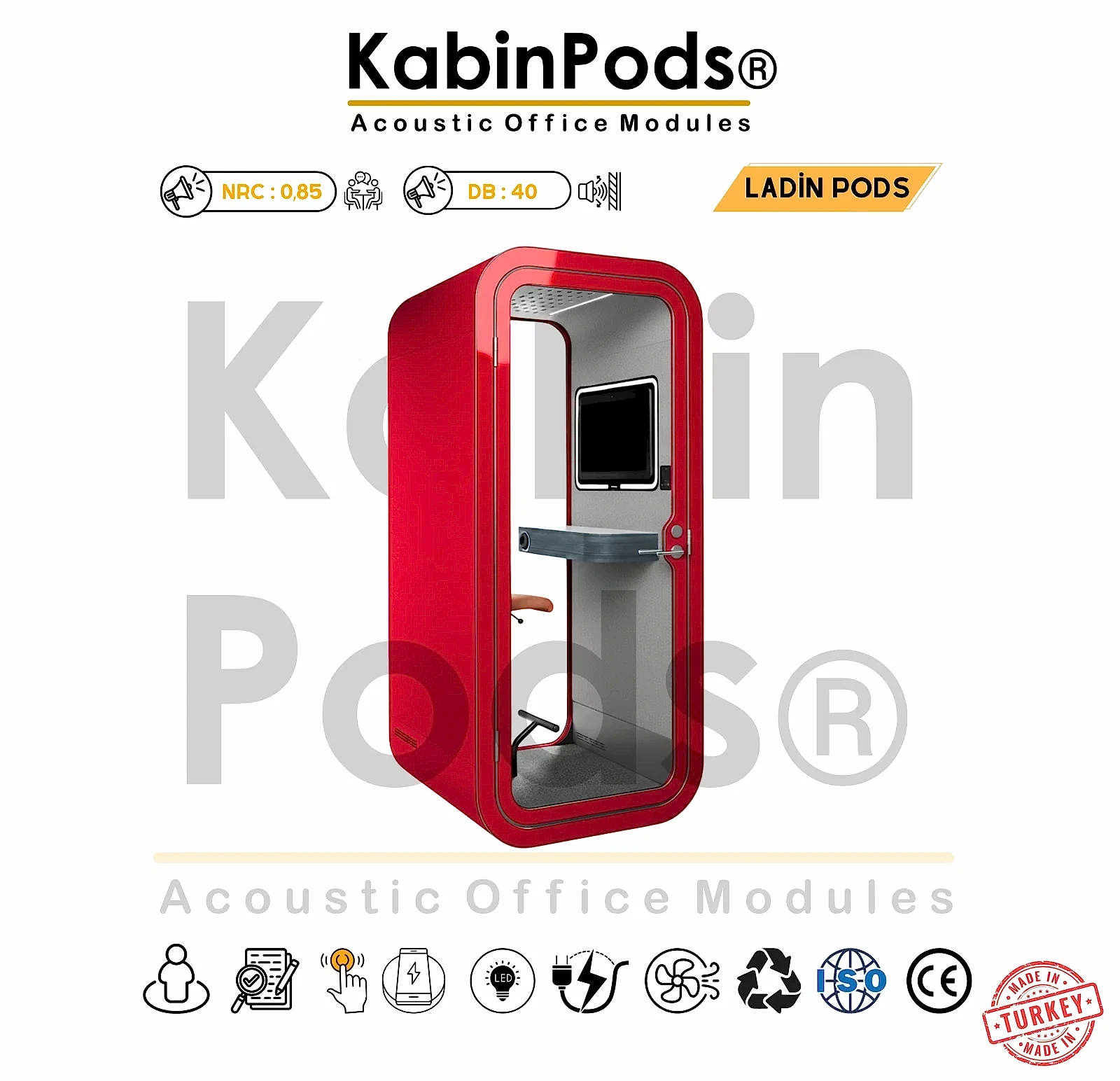 Akustik Kabin ve Toplantı Kabinleri