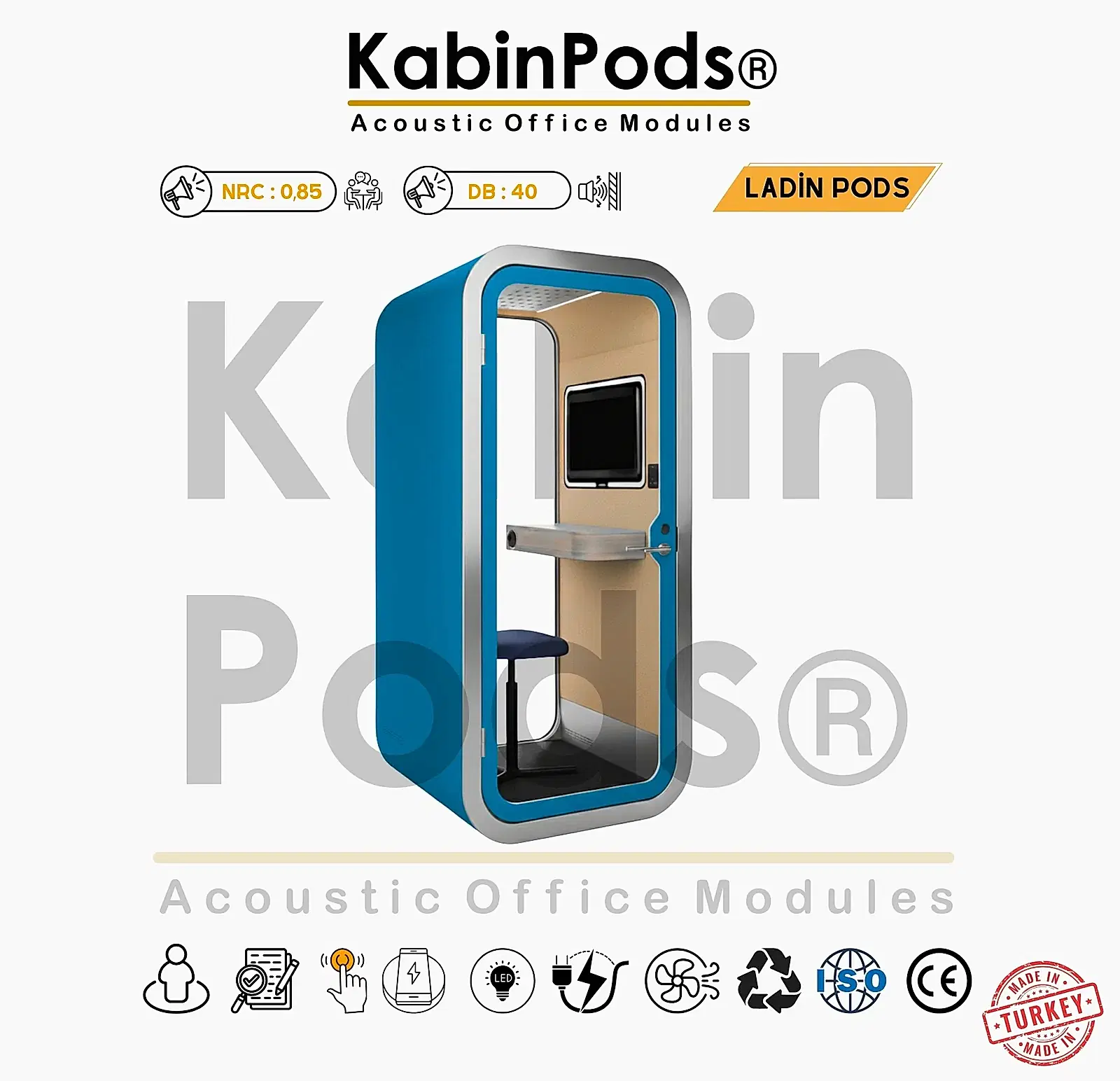 Ses Yalıtımlı Kabin