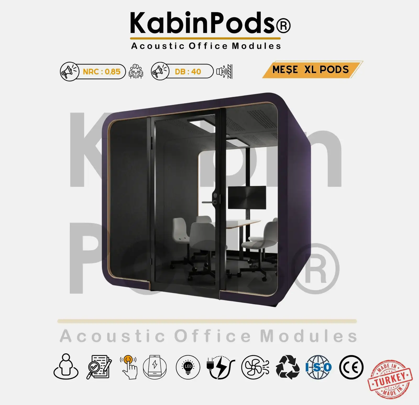 Toplantı Çalışma Kabini Fiyatları