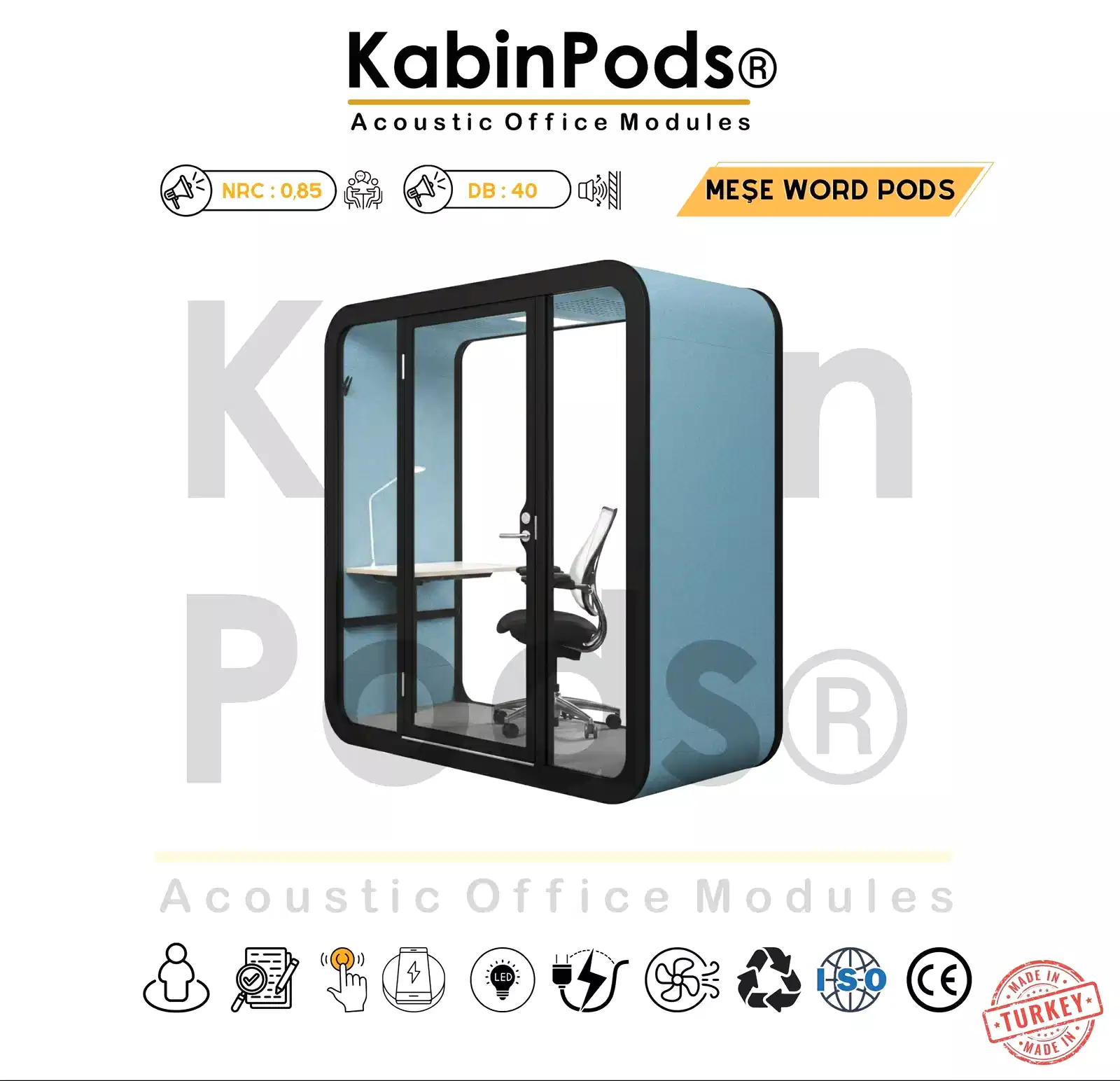 Akustik Toplantı Kabini